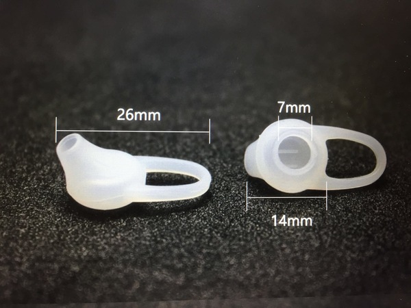Bluetooth headset fülgumi, 2db-os