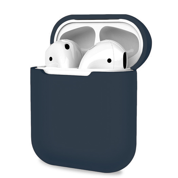 For AirPods 1 / 2 szilikon tok - éjkék
