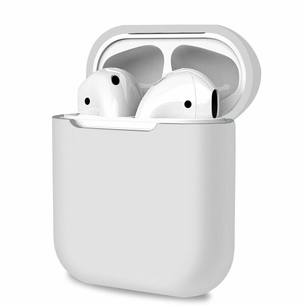 For AirPods 1 / 2 szilikon tok - fehér