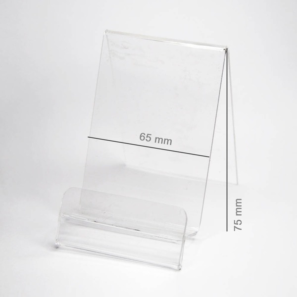 Plexi telefon tartó (65 mm)