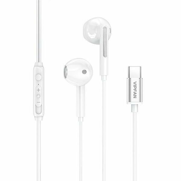 VFAN M11 headset C csatlakozóval, fehér