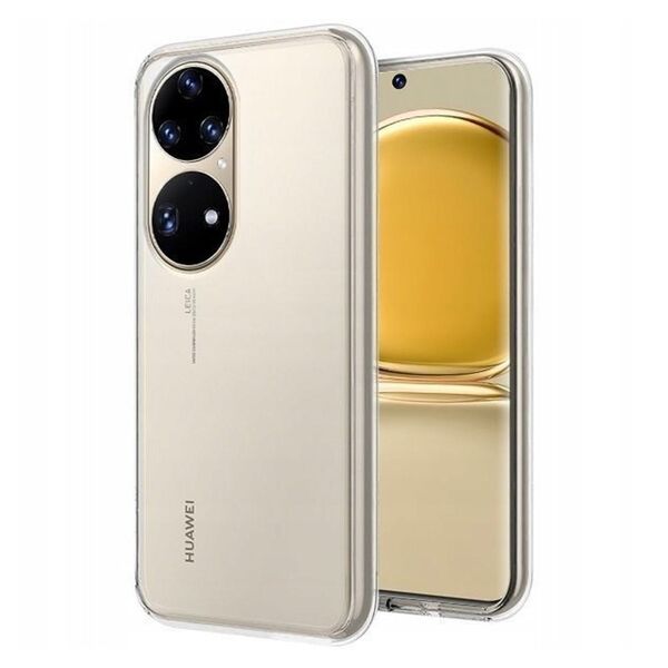 Huawei P50 slim szilikon tok - clear