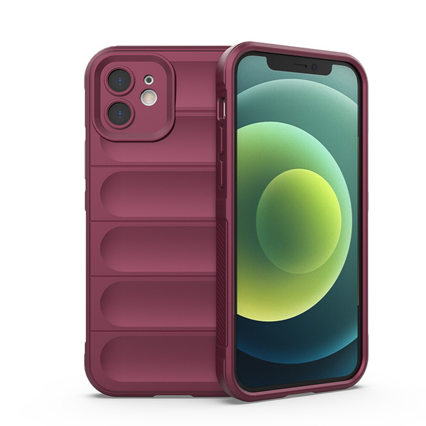 PASTEL ARMOR iPhone 12 - burgundi