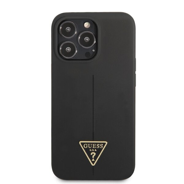 iPhone 7 / 8 / SE20 Guess - SIL.LINE TRIANGLE - fekete - 214