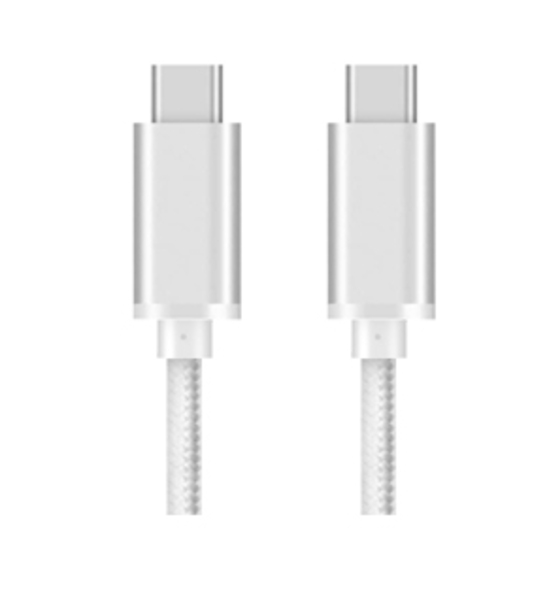 Lumann usb C - usb C adatkábel, 2M, ezüst