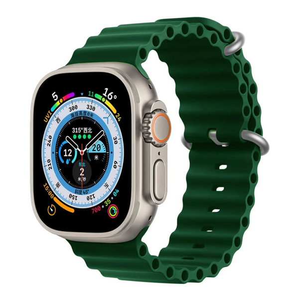 Ocean óraszíj 38 / 40 / 41 mm, zöld, no12