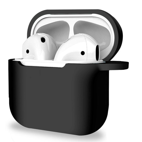 For AirPods Pro2 szilikon tok - fekete