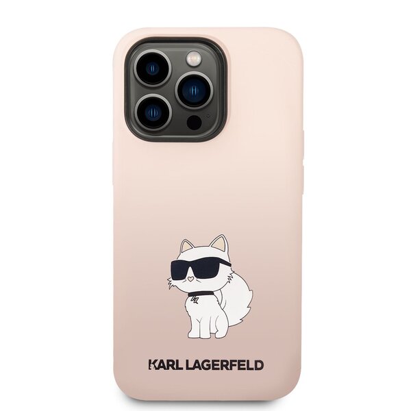iPhone 14 Pro Choupette - LIQUID SILICONE - pink - 701