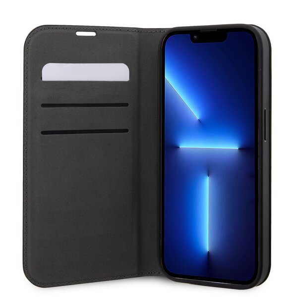 iPhone 13 Pro Max Karl & Choupette Ikonik-  SAFFIANO BOOK - 077