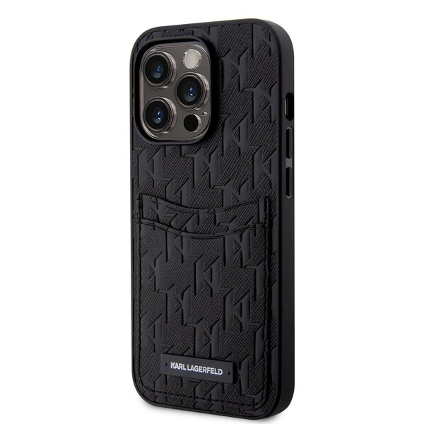 iPhone 13 Pro Karl Lagerfeld Monogram - SAFFIANO CARD - 169