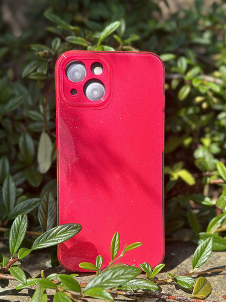 LARTE SHINY iPhone 14 - neon pink