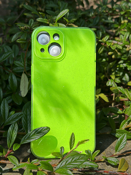 LARTE SHINY iPhone 14 - neon zöld