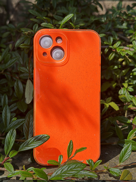 LARTE SHINY iPhone 14 Pro - neon narancs