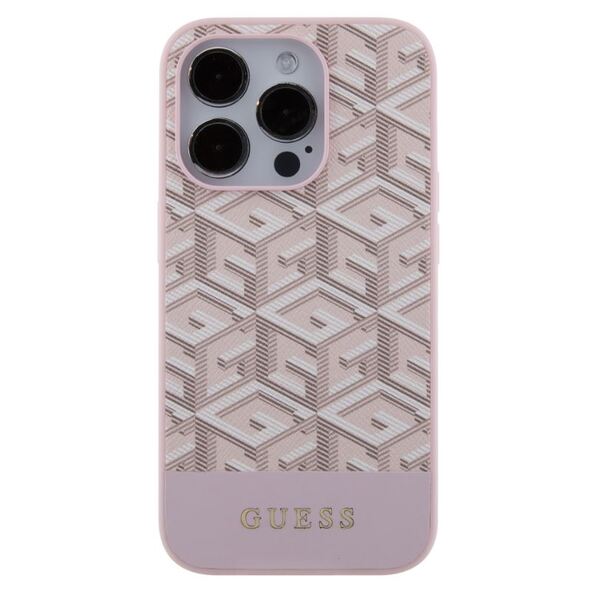 iPhone 15 Pro Guess - 802 - MAGSAFE CUBE - pink