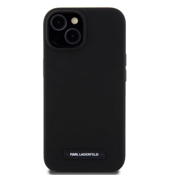 iPhone 15 Karl Lagerfeld - LIQUID SILICONE PLAQUE MAGSAFE - 952