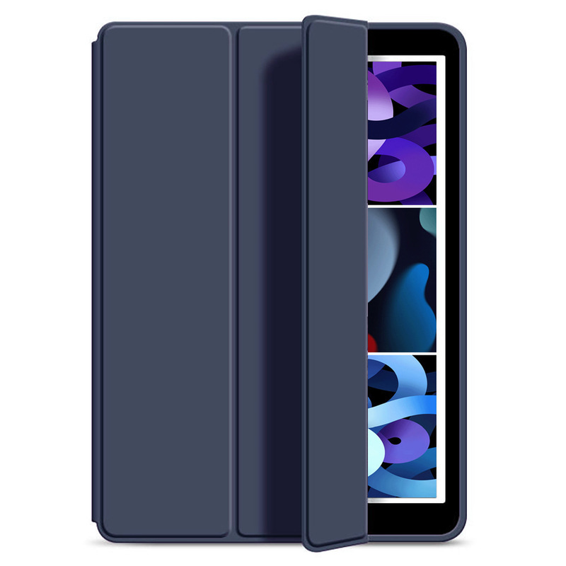 iPad Air 13 2024 M2 poliuretán tablet tok - kék
