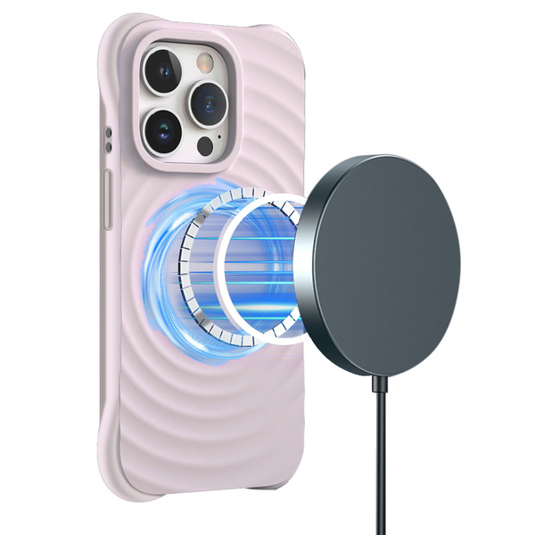 PASTEL WAVE MAGSAFE iPhone 13 Mini - rózsaszín