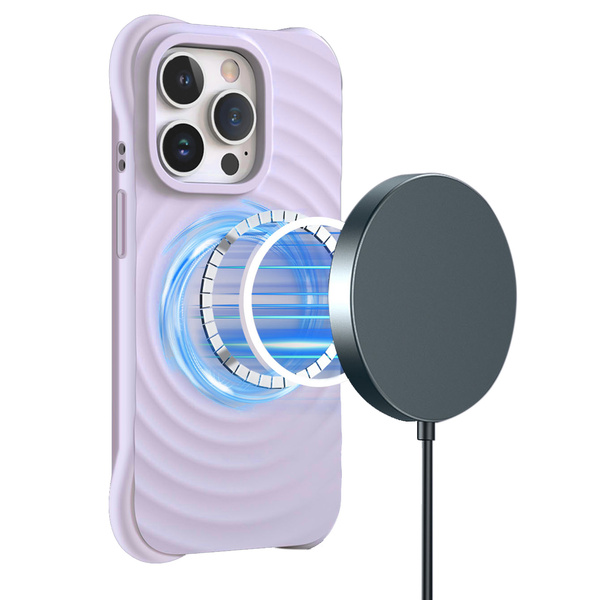 PASTEL WAVE MAGSAFE iPhone 15 - lila