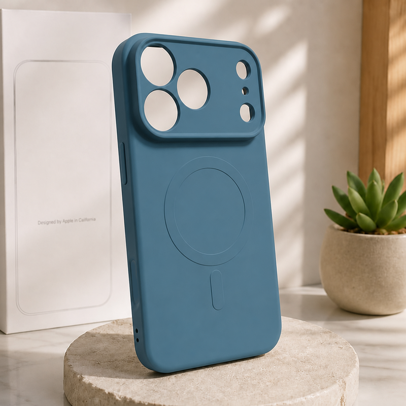 MAGSAFE PREMIUM PASTEL iPhone 17 - kék