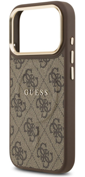 iPhone 17 Air Guess - 209 - PU LEATHER GOLD FRAME MAGSAFE - barn