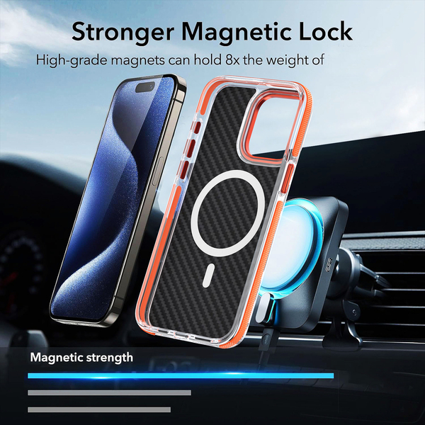 MAGSAFE CARBON iPhone 16 Pro Max - szürke