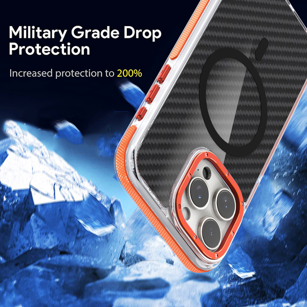 MAGSAFE CARBON iPhone 17 Air - narancs