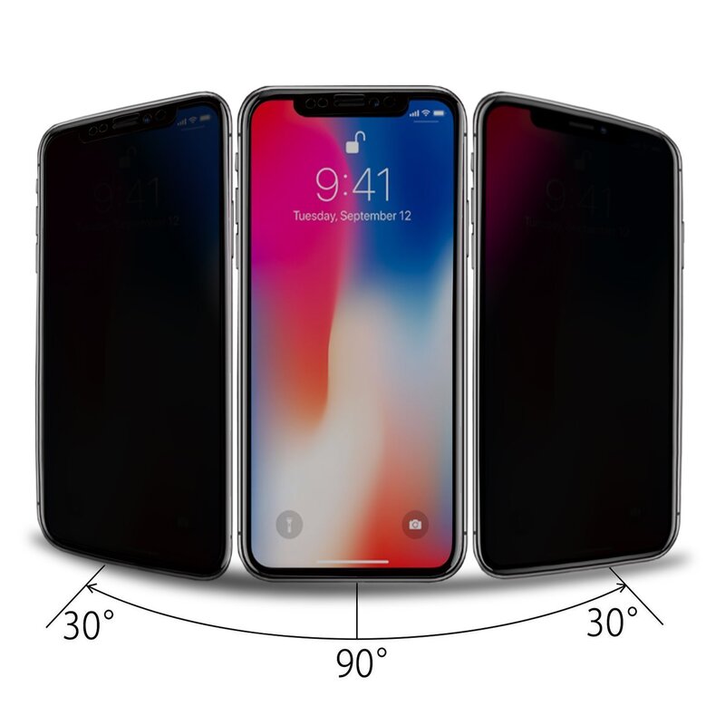 Honor 600 / 600 Pro Privacy 5D üvegfólia