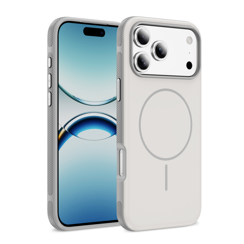 PASTEL MATTE iPhone 17 white + grey