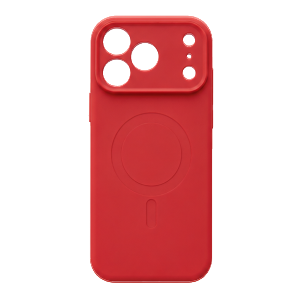MAGSAFE PREMIUM PASTEL iPhone 15 Pro - piros