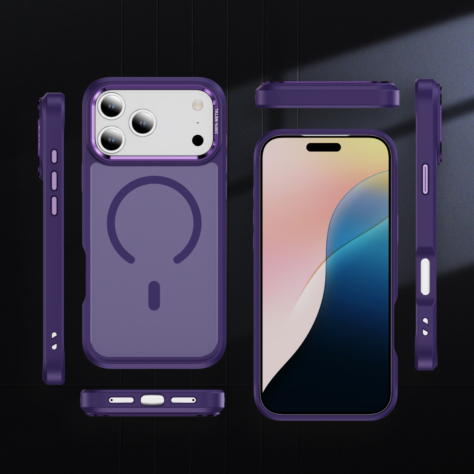 NEW MATTE SILKY PRO iPhone 17 Air - lila
