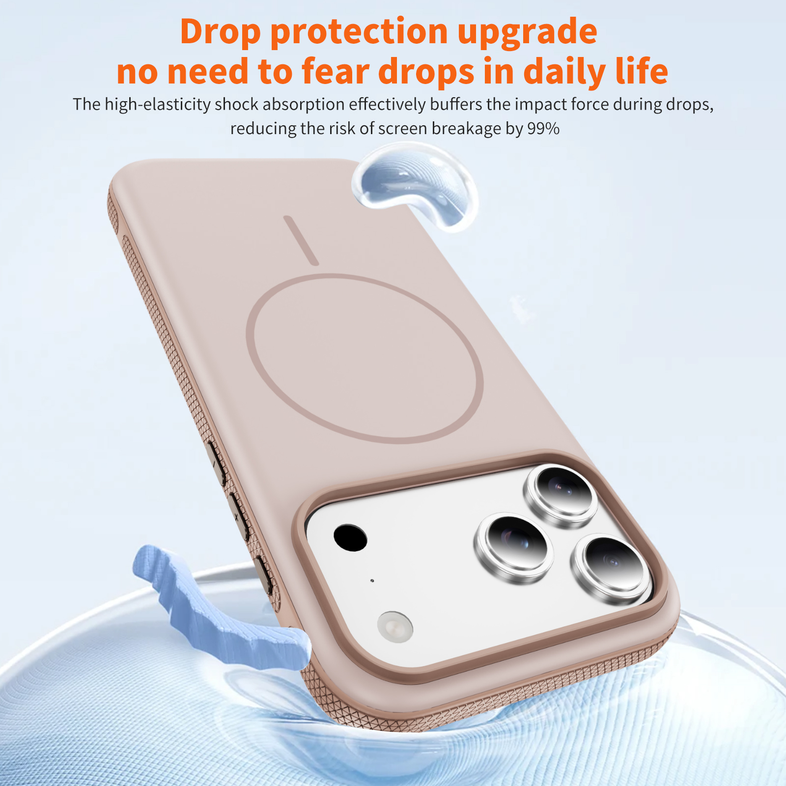 PASTEL MATTE iPhone 17 Pro Max desert gold + mocha