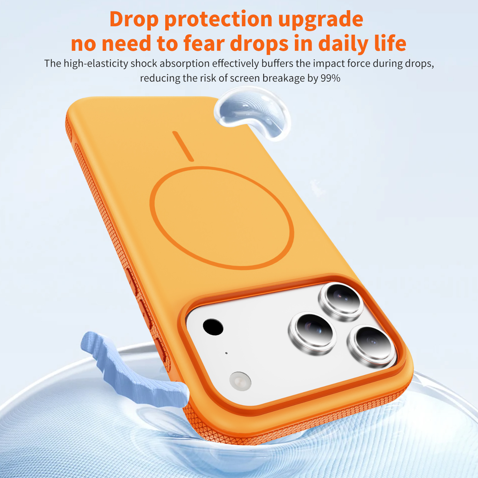 PASTEL MATTE iPhone 17 Pro orange + orange